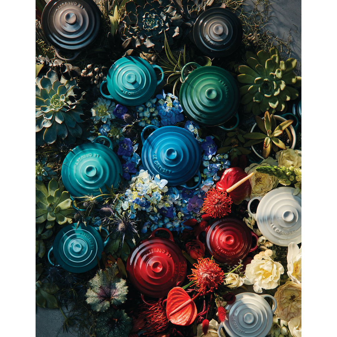 Le Creuset Stoneware 8 oz. Mini Round Cocotte with Lid